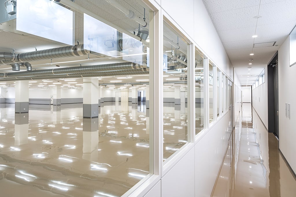 堅田電機株式会社内観